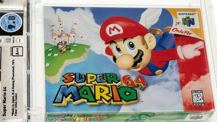 Wertvoll: Versteigertes Spiel „Super Mario 64“ 