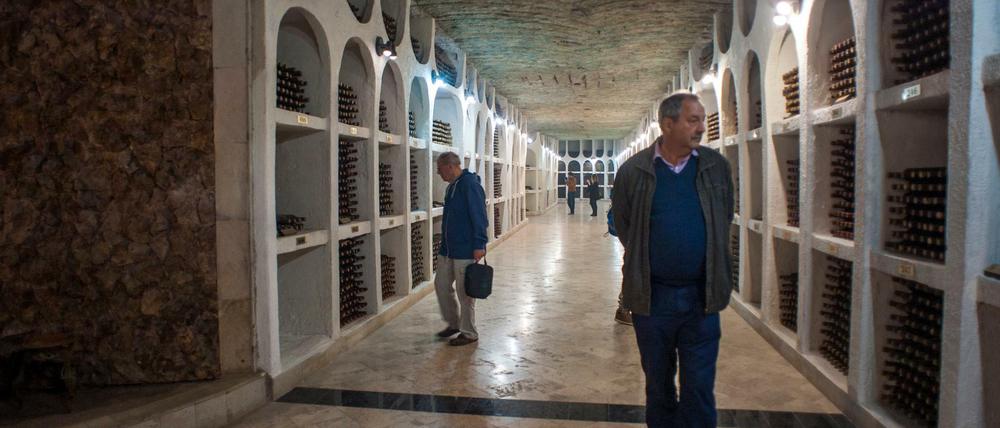 In den Kellern von Cricova sollen mehr als eine Million Flaschen lagern, darunter einige Raritäten. 