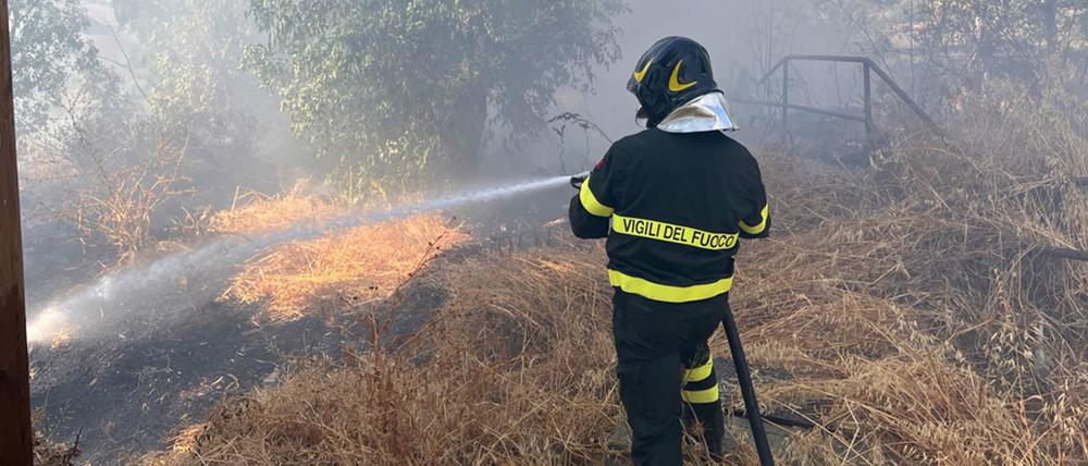 Waldbrände sorgen in Italien seit Wochen für Probleme (Symbolbild).