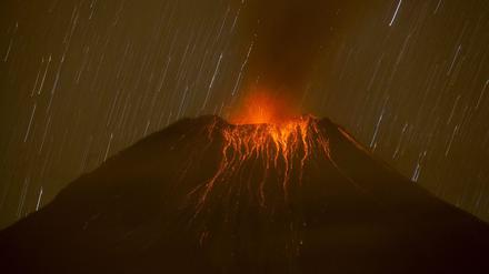 Der Vulkan Tungurahua in Ecuador ist am Donnerstag ausgebrochen. Verletzt wurde niemand. 