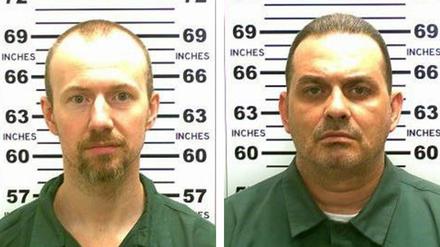 Fotos der New Yorker Polizei von den beiden Ausbrechern Richard Matt (rechts) und David Sweat