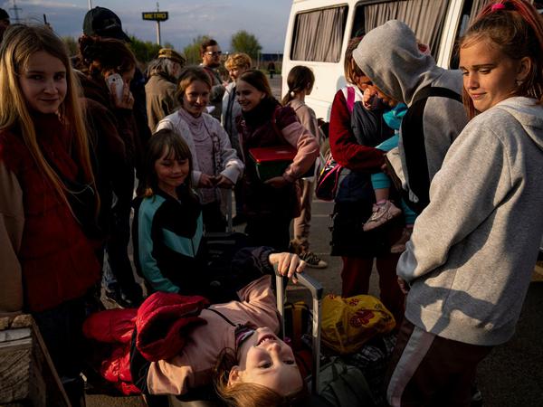 Fast eine halbe Million Frauen und Kinder flohen aus der Ukraine nach Moldau.
