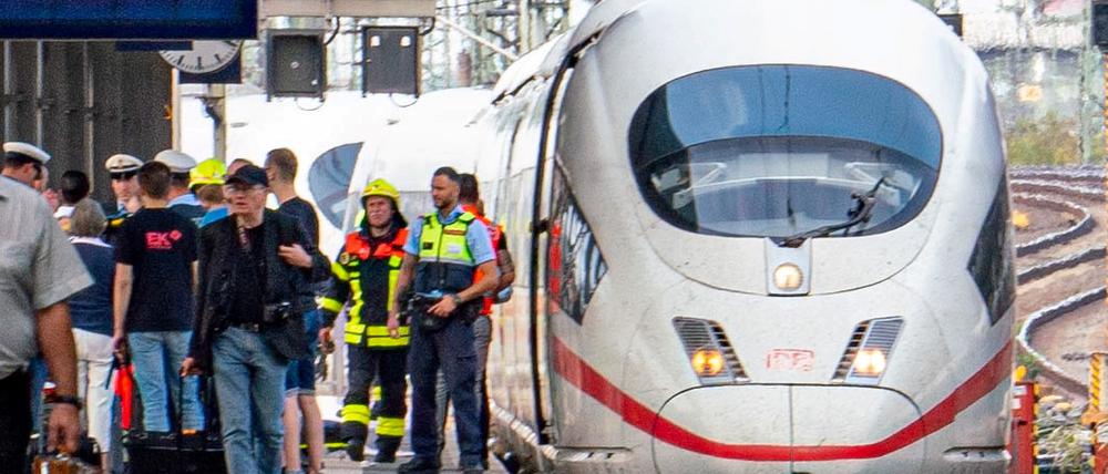 Am Frankfurter Hauptbahnhof ist ein Kind von einem einfahrenden Zug überrollt und getötet worden.