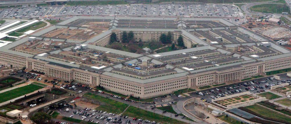 Das US-Verteidigungsministerium Pentagon. Hier wurde heimlich Ufo-Material ausgewertet.