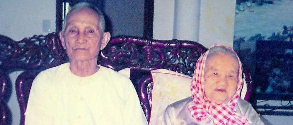 Huynh Van Lac (110) und seine Frau Nguyen Thi Lanh (106) haben noch lang nicht genug vom Leben miteinander.