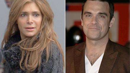 Soll seine langjährige Freundin Ayda Field (l.) geheiratet haben: Robbie Williams.
