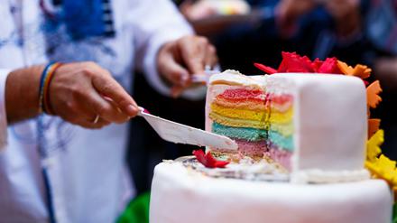Mehr als 10.000 gleichgeschlechtliche Paare trauten sich seit der Gesetzesänderung vor einem Jahr.