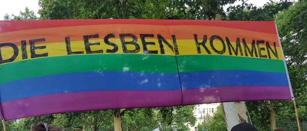 Die Lesben kommen - auf dem Berliner Dyke*March (Archivild).