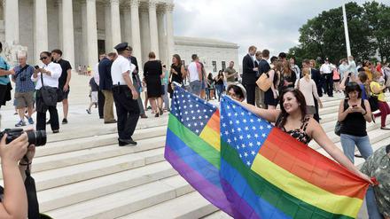 Freude über die Entscheidung des Supreme Courts in den USA zur gleichgeschlechtlichen Ehe