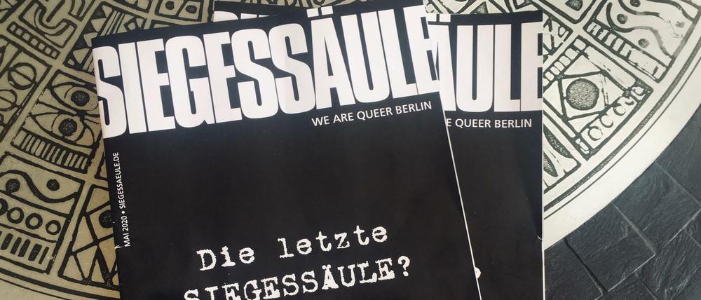 Die "Siegessäule" erscheint seit 1984 in Berlin.