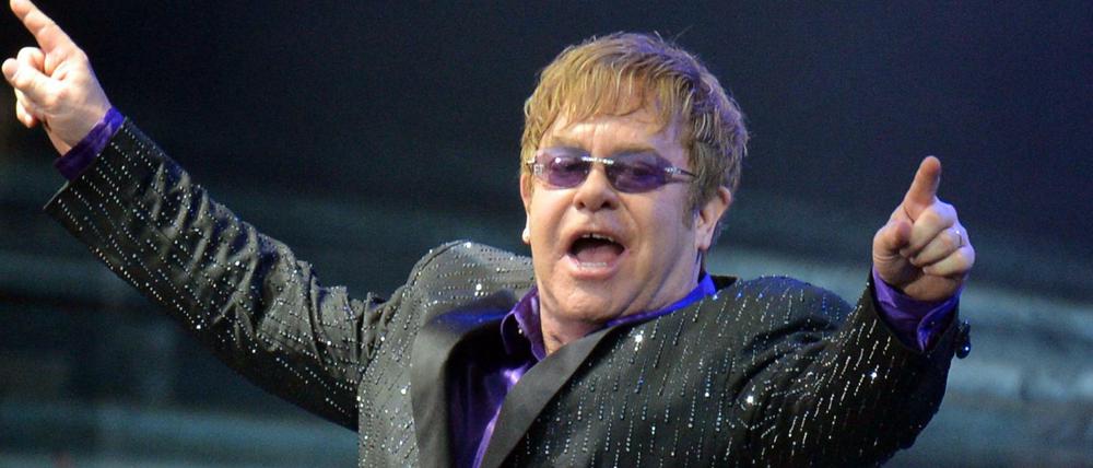 Der britische Musiker Elton John.