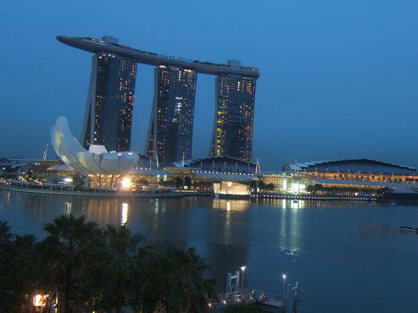 Hotel Marina Bay Sands in Singapur.