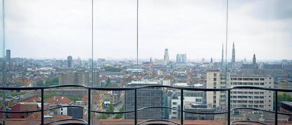 Panoramablick – in 64 Meter Höhe vom Dach des MAS. Foto: imago