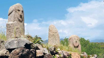 Meisterwerke aus Granit. Die Zeugen der Megalithkultur auf Korsika dürften 5000 Jahre alt sein.
