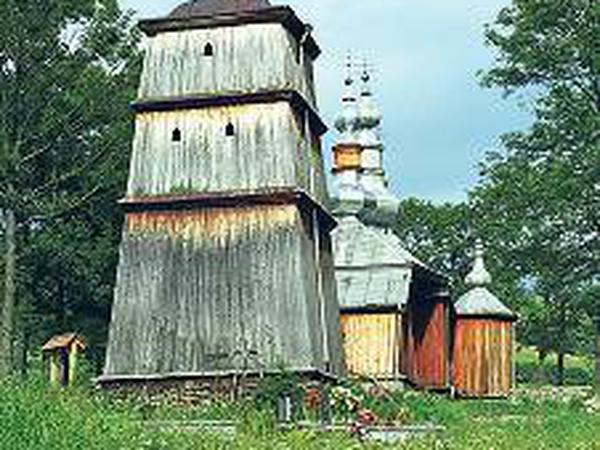 Gottgeweiht. Die orthodoxe Kirche des Hl. Erzengels Michael im Dorf Turzańsk wurde 1801–1803 erbaut. 