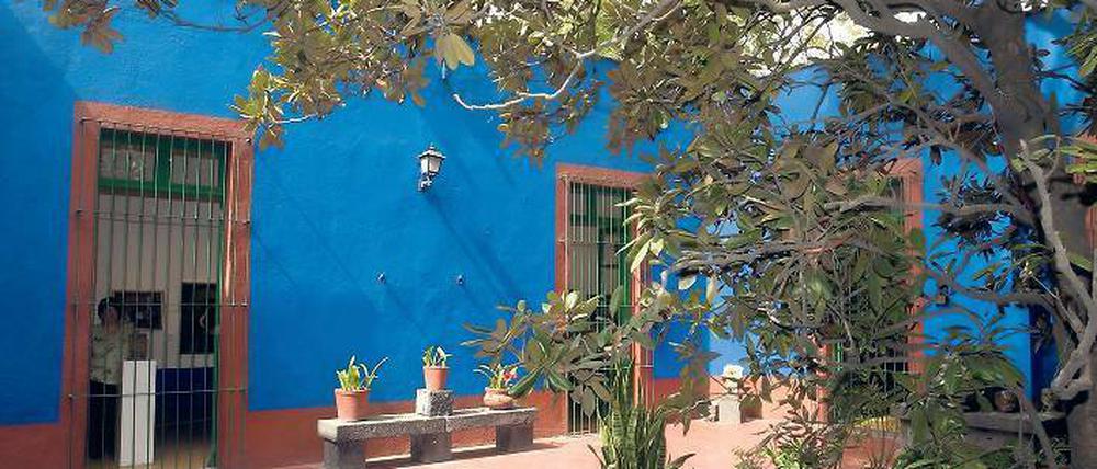 Das Haus "Casa Azul", inzwischen ein Museum, ist eine Touristenattraktion.