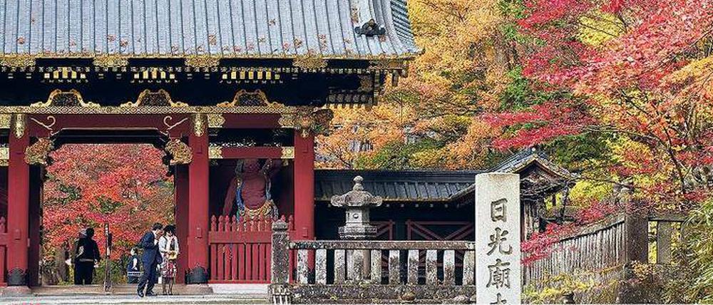 Taiyuin-Tempel. Auch viele andere Gebäude in Nikko stehen seit langem unter dem Schutz der Unesco. 