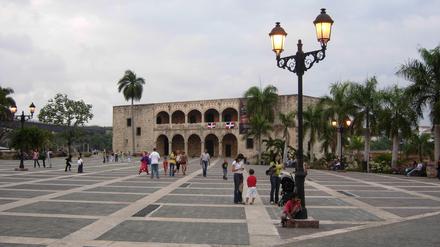 Geschichtsträchtig: Die Plaza España in der Altstadt von Santo Domingo. 