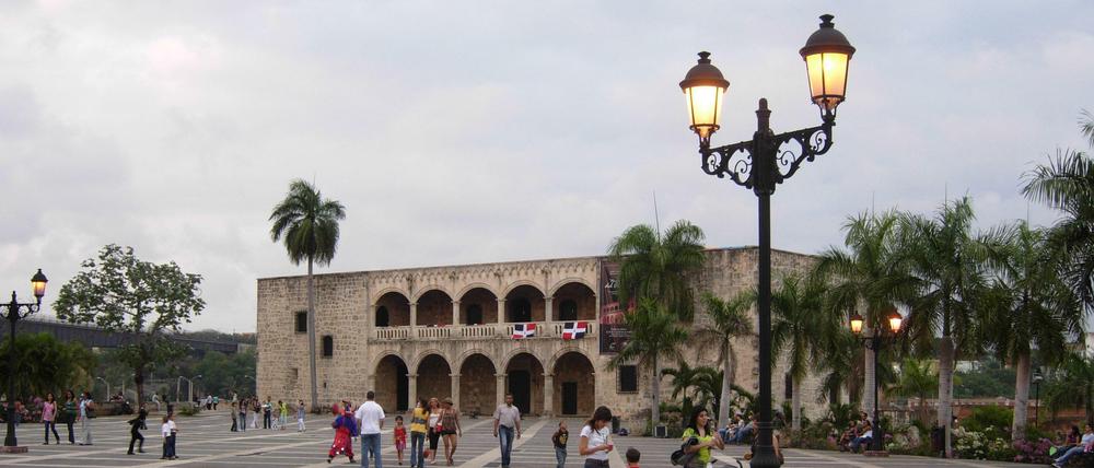 Geschichtsträchtig: Die Plaza España in der Altstadt von Santo Domingo. 