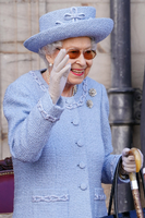 Königin Elizabeth II in Edinburgh