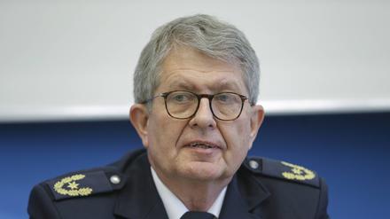 Michael Krömer während seiner Dienstzeit als Vize-Polizeipräsident 2018.