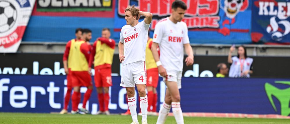 Zum 7. Mal steigt der 1. FC Köln in die 2. Bundesliga ab.