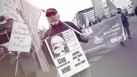 Für gerechte Arbeit, fairen Lohn und Solidarität. DGB-Demo in Berlin im vergangenen Jahr