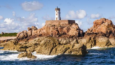 Der Leuchtturm auf der Île de Bréhat (Symbolbild)