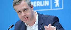 Stefan Evers (CDU), Berlins Finanzsenator.