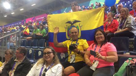 Aus Quito nach Berlin. Mama (o.), Papa (m.) und Schwester (u.) Torres.