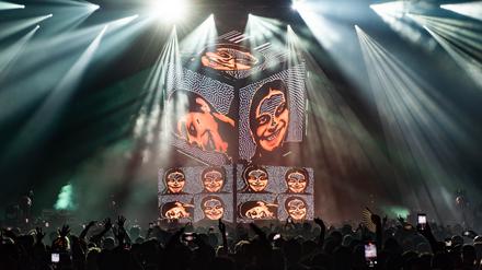 Beim Auftritt von Aphex Twin