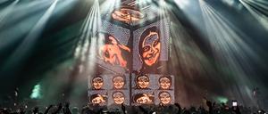 Beim Auftritt von Aphex Twin