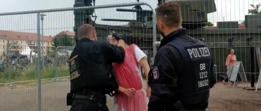 Das Video des Polizeieinsatzes.