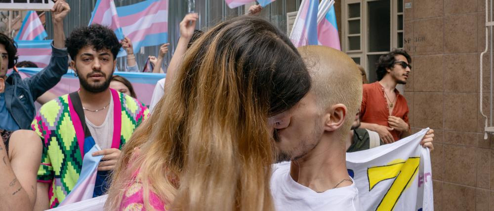 Der Trans Pride in Istanbul.
