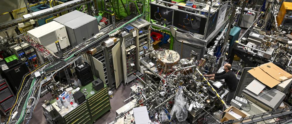 Auch der Elektronenspeicherring „Bessy II“ in Adlershof musste infolge des Hackerangriffes heruntergefahren werden.