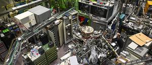 Auch der Elektronenspeicherring „Bessy II“ in Adlershof musste infolge des Hackerangriffes heruntergefahren werden. 