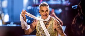 Robbie Williams hat seinen Auftritt beim Pinkpop-Festival kurz unterbrochen.