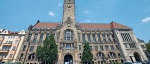 Das Rathaus Charlottenburg in Berlin.