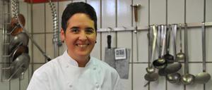 Douce Steiner leitet die Küche im „Hirschen“ in Sulzburg im Markgräflerland südlich von Freiburg.