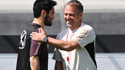 Volles Vertrauen. Bundestrainer Flick kommt gar nicht umhin, verstärkt auf Ilkay Gündogan zu setzen.