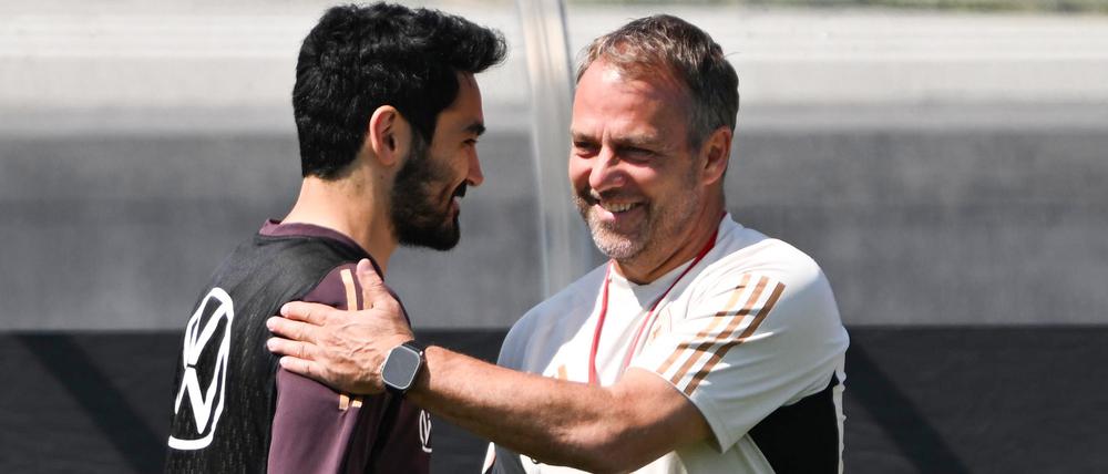 Volles Vertrauen. Bundestrainer Flick kommt gar nicht umhin, verstärkt auf Ilkay Gündogan zu setzen.
