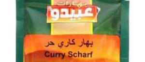 Curry, scharf, Marke: Abido.