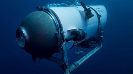 Dieses undatierte von OceanGate Expeditions im Juni 2021 zur Verfügung gestellt Foto zeigt das „Titan“-U-Boot des Unternehmens OceanGate Expeditions.