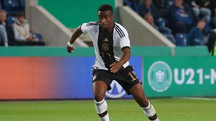 Youssoufa Moukoko war sogar schon bei der WM in Katar für Deutschland im Einsatz.