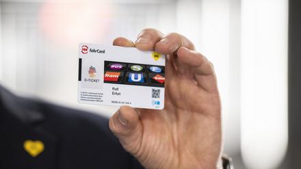 Deutschlandticket im Scheckkartenformat