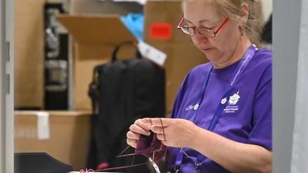 Birgit Mueller (Volunteer) fuer Special Olympics World Games Berlin 2023