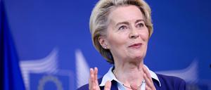 Ursula von der Leyen will von China etwas abrücken. 