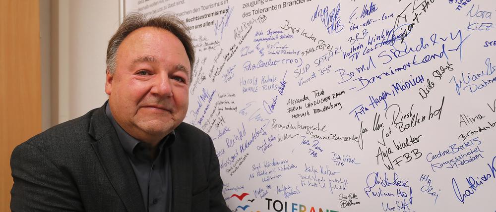Alfred Roos, Chef der Koordinierungsstelle „Tolerantes Brandenburg“