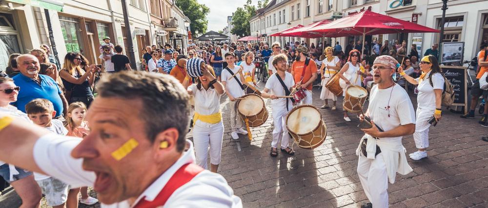 Auch bei der 29. Fête de la musique geht es wieder durch Potsdams Straßen.