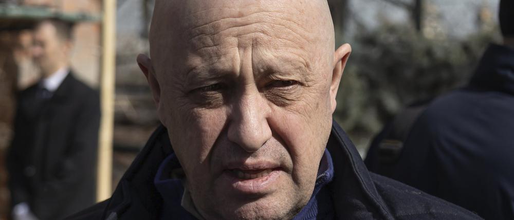 Der Chef der russischen Privatarmee Wagner, Jewgeni Prigoschin.